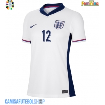 Camisa de time de futebol Inglaterra Kieran Trippier #12 Replicas 1º Equipamento Feminina Europeu 2024 Manga Curta
